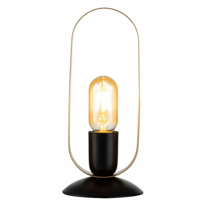 Настольная лампа декоративная Indigo Animo 10007/A/1T Black от ImperiumLoft