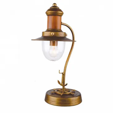 Настольная лампа декоративная Favourite Sole 1321-1T Цвет арматуры бронза Цвет плафонов прозрачный