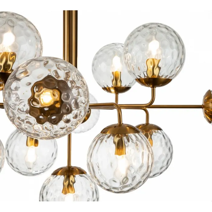 Люстра на штанге Indigo Cocoon 11008/13P Brass от ImperiumLoft