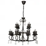 Подвесная люстра DeMarkt City Аида 16 323016512 Цвет плафонов коричневый от ImperiumLoft