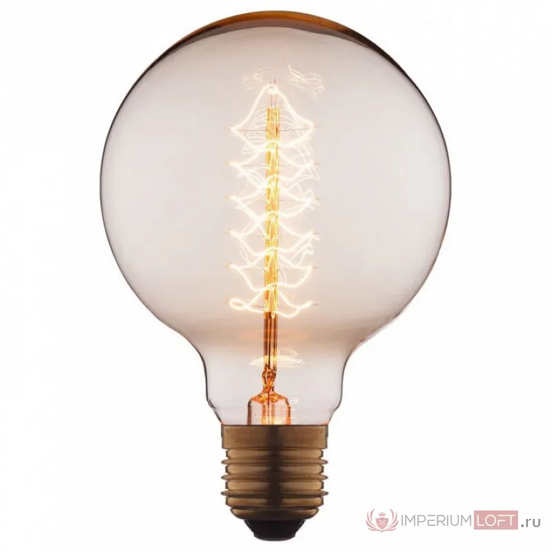 Лампа накаливания Loft it Bulb G9540-F E27 40Вт K G9540-F Цвет арматуры черный от ImperiumLoft