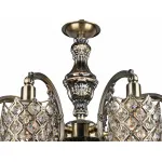 Подвесная люстра Omnilux Agenois OML-39607-06 Цвет арматуры бронза Цвет плафонов бронза от ImperiumLoft