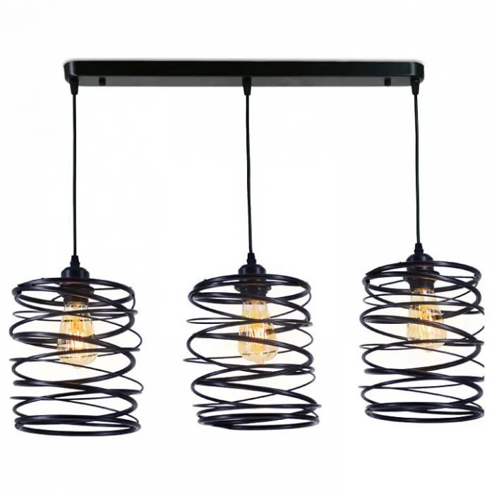Подвесной светильник Ambrella Traditional 20 TR8403 Цвет плафонов черный Цвет арматуры черный от ImperiumLoft