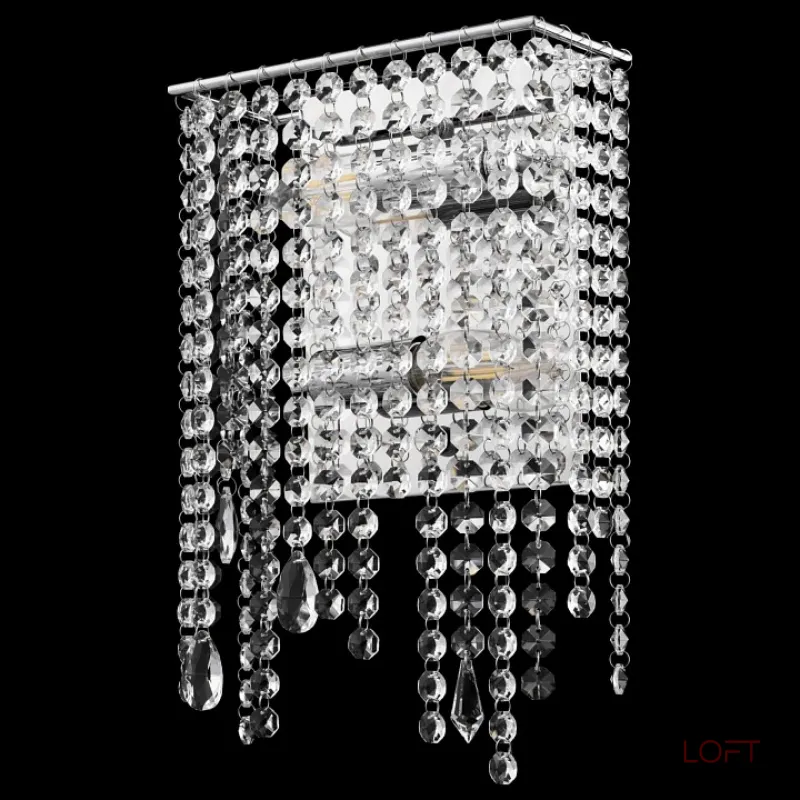 Накладной светильник Maytoni Empress DIA002WL-02CH Цвет арматуры хром Цвет плафонов прозрачный