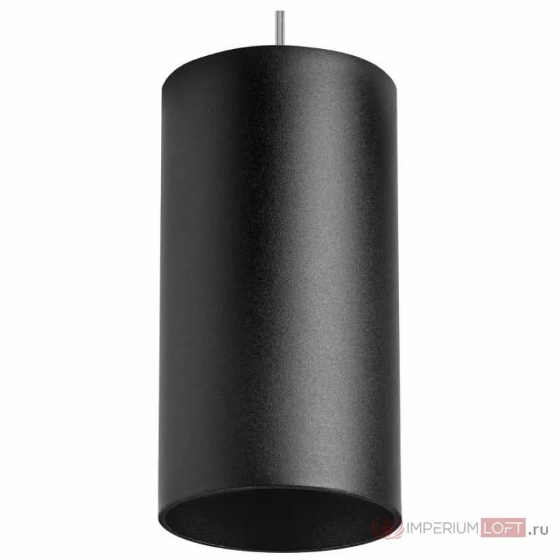 Подвесной светильник Lightstar Rullo RP6487 Цвет плафонов черный Цвет арматуры черный от ImperiumLoft