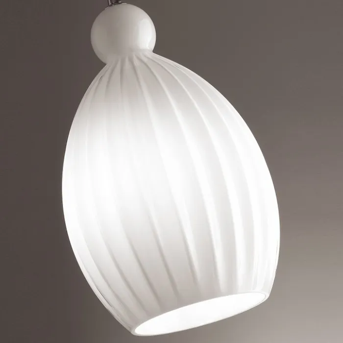Подвесной светильник Odeon Light Storzo 4775/1 Цвет плафонов белый Цвет арматуры хром от ImperiumLoft
