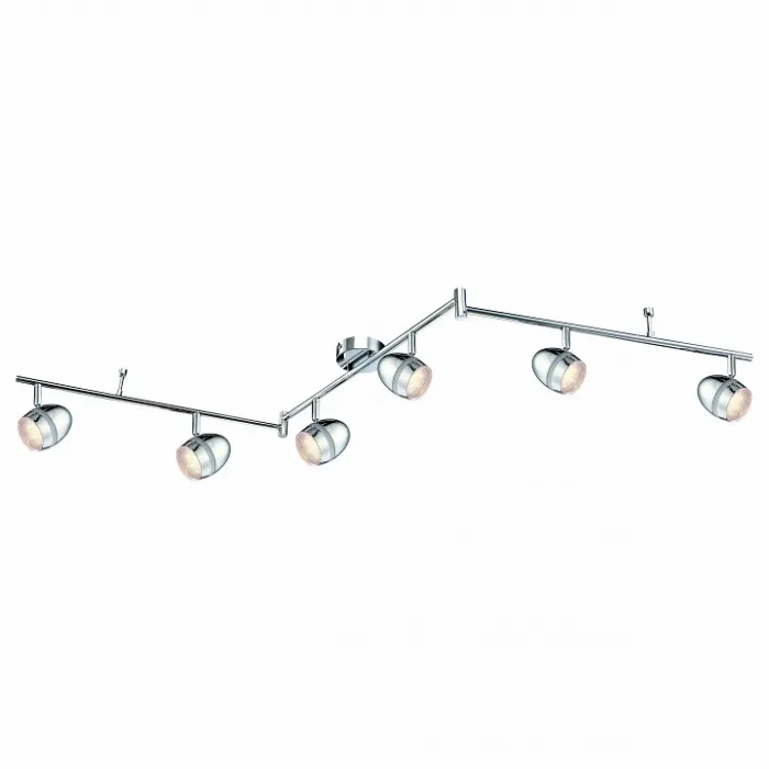 Спот Arte Lamp Bombo A6701PL-6CC Цвет арматуры хром Цвет плафонов хром от ImperiumLoft