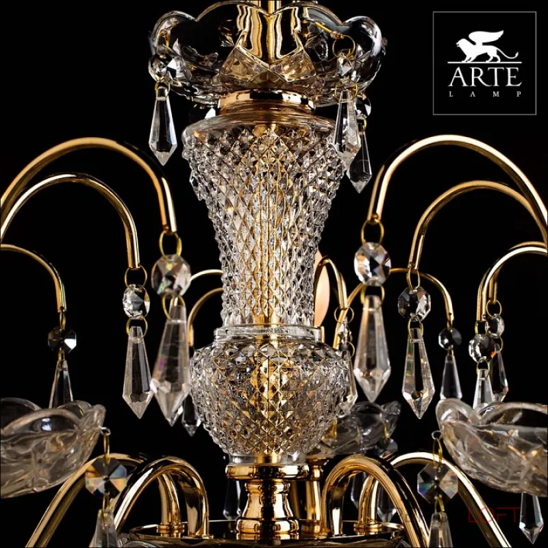 Подвесная люстра Arte Lamp Sparkles A3054LM-5GO 