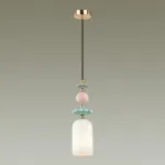 Подвесной светильник Odeon Light Candy 1 4861/1B Цвет плафонов белый Цвет арматуры золото от ImperiumLoft