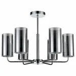Люстра на штанге Vele Luce Licia VL1923L06 Цвет арматуры хром Цвет плафонов серый от ImperiumLoft