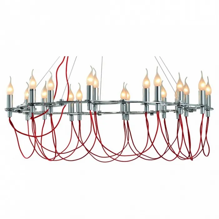 Подвесная люстра Divinare Capillari 8777/02 LM-20 Цвет арматуры хром от ImperiumLoft