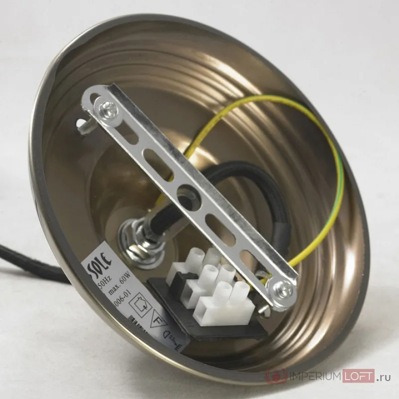 Подвесной светильник Lussole Sona LSL-3006-01 Цвет арматуры бронза Цвет плафонов бронза от ImperiumLoft