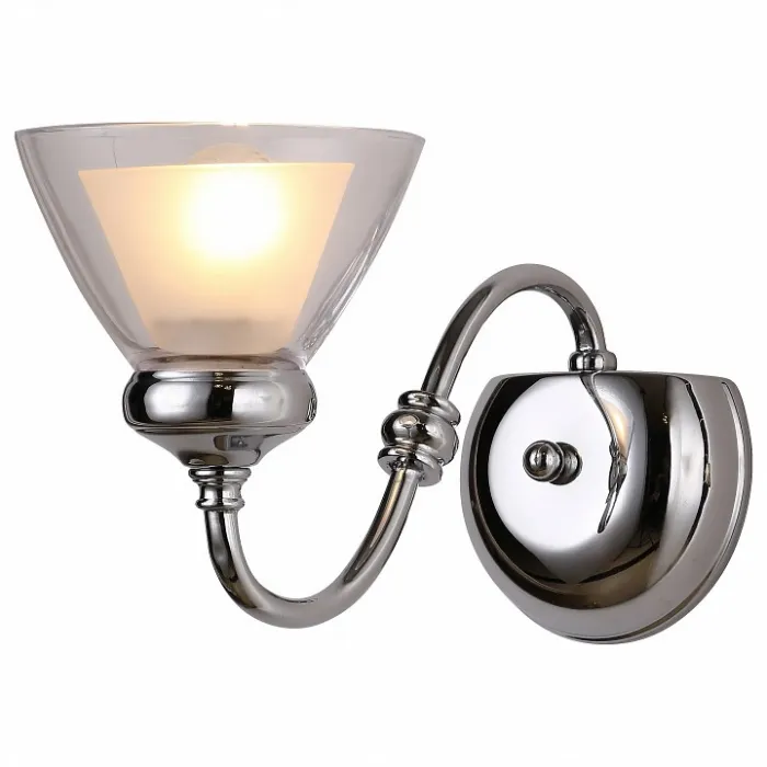 Бра Arte Lamp 5184 A5184AP-1CC Цвет арматуры хром Цвет плафонов прозрачный от ImperiumLoft