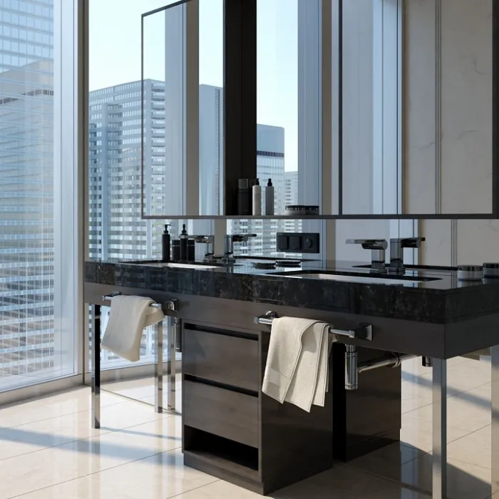Рамка на 3 поста Werkel Acrylic черный W0032708 от ImperiumLoft