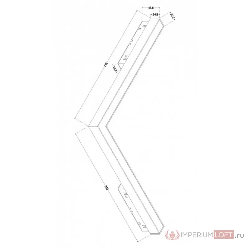 Встраиваемый светильник Maytoni Basis TR042-4-24W3K-WW-DS от ImperiumLoft