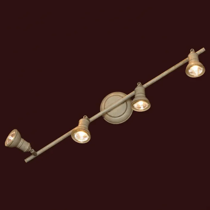 Спот Lussole Sobretta LSL-2509-04 Цвет арматуры серый Цвет плафонов серый от ImperiumLoft