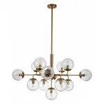 Люстра на штанге Indigo Cocoon 11008/13P Brass от ImperiumLoft