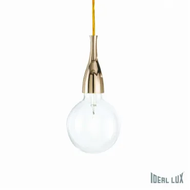 Подвесной светильник Ideal Lux Minimal MINIMAL SP1 ORO Цвет арматуры золото Цвет плафонов прозрачный