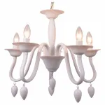 Подвесная люстра TopLight Martina TL7310D-05WH Цвет арматуры белый Цвет плафонов белый от ImperiumLoft