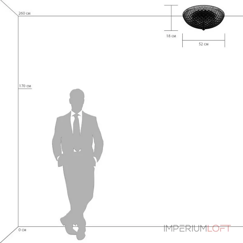 Потолочный светильник Lightstar Murano 602070  Потолочный светильник Lightstar Murano 602070