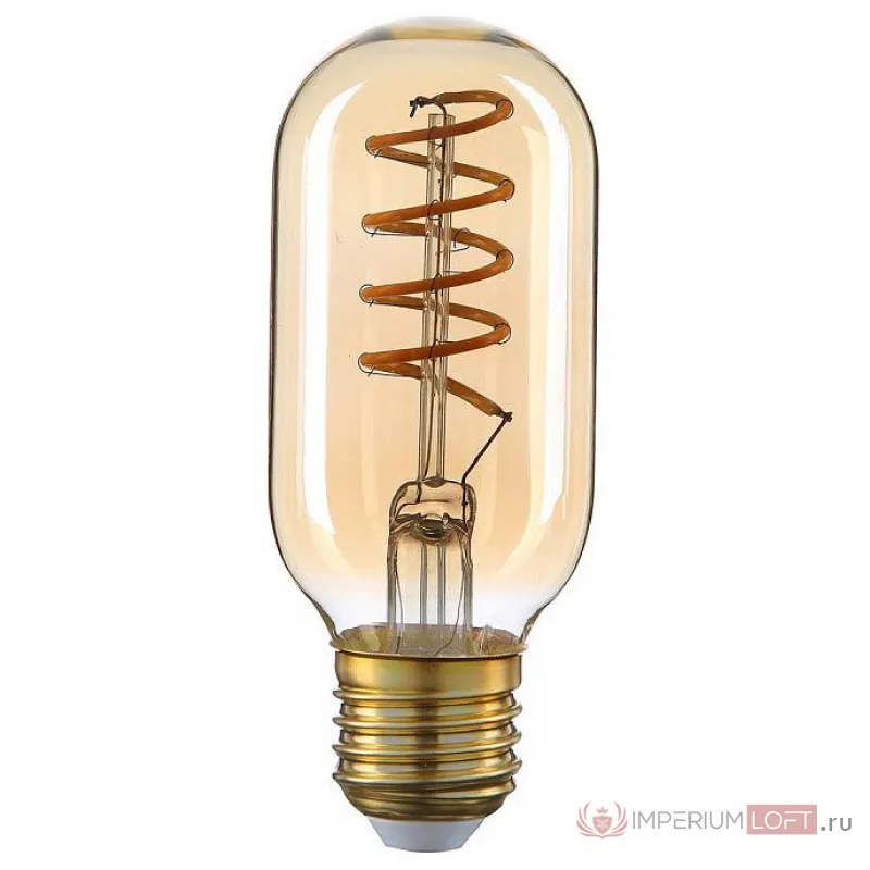 Лампа светодиодная Hiper Vintage Filament Flexible Tube E27 5Вт 2200K HL-2218 от ImperiumLoft
