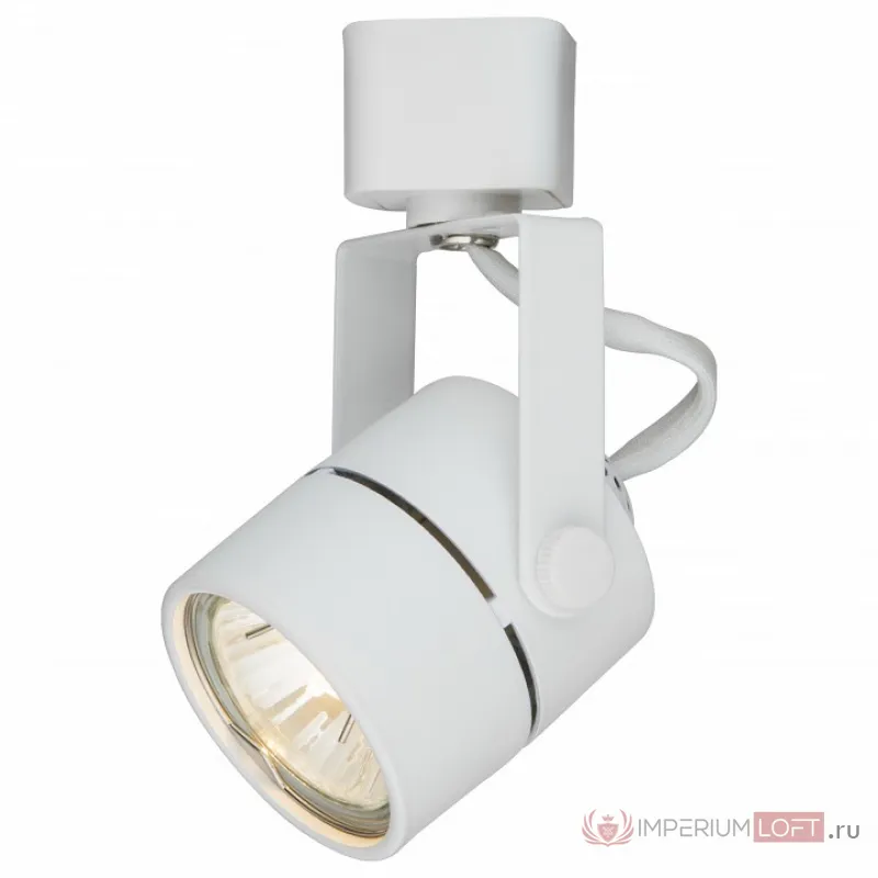 Светильник на штанге Arte Lamp Track Lights A1310PL-1WH Цвет арматуры белый Цвет плафонов белый от ImperiumLoft