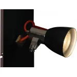 Спот Lussole Frontino LSL-7409-04 Цвет арматуры хром Цвет плафонов черный от ImperiumLoft