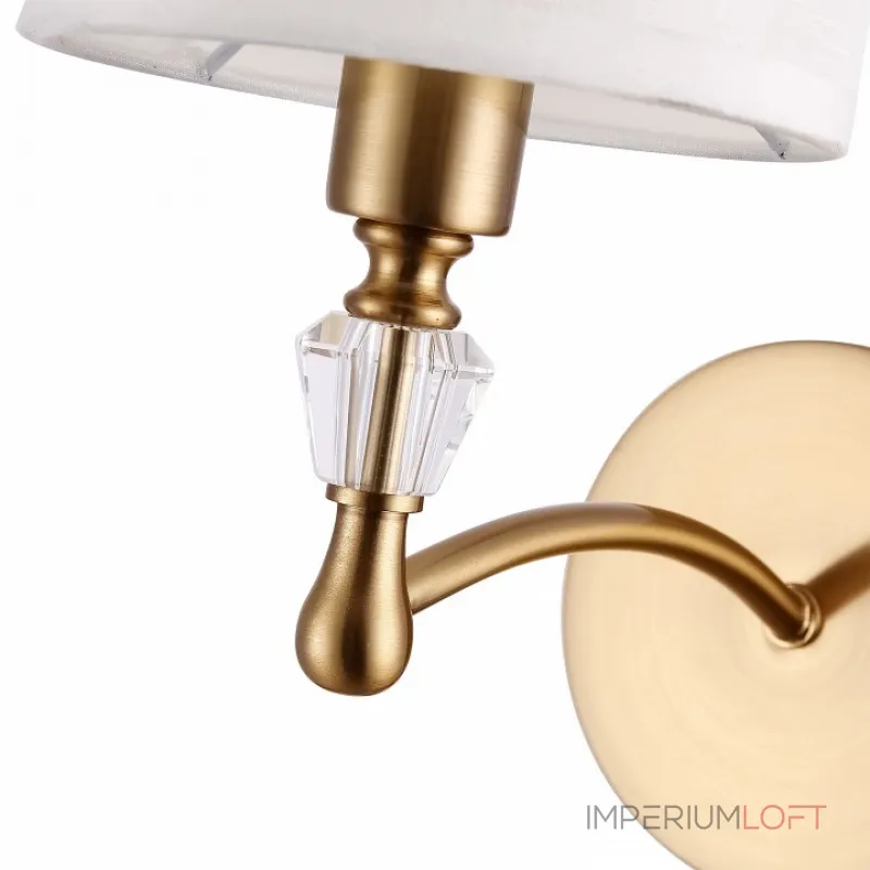 Бра Freya Riverside FR1007WL-01BS Цвет арматуры латунь Цвет плафонов белый от ImperiumLoft Бра Freya Riverside FR1007WL-01BS Цвет арматуры латунь Цвет плафонов белый от ImperiumLoft
