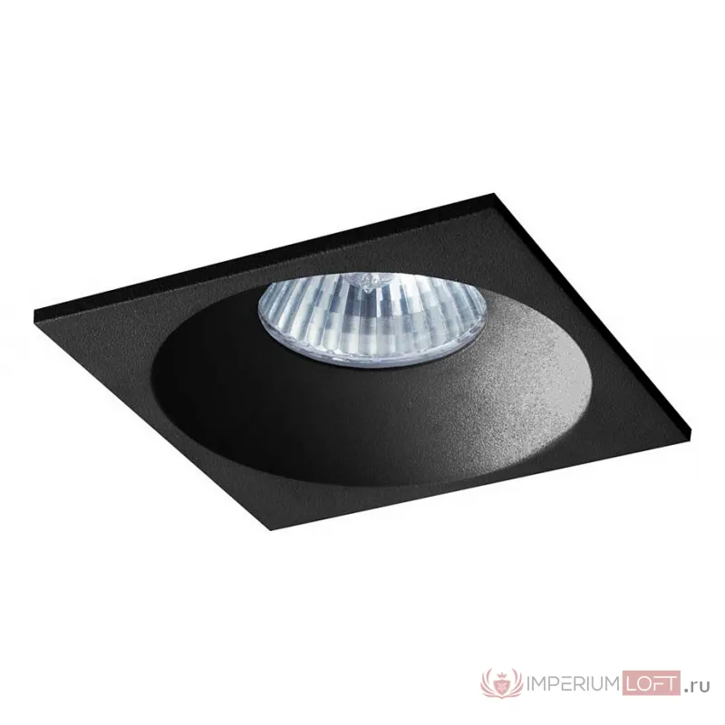 Встраиваемый светильник Donolux DL1841 DL18412/11WW-SQ Black от ImperiumLoft