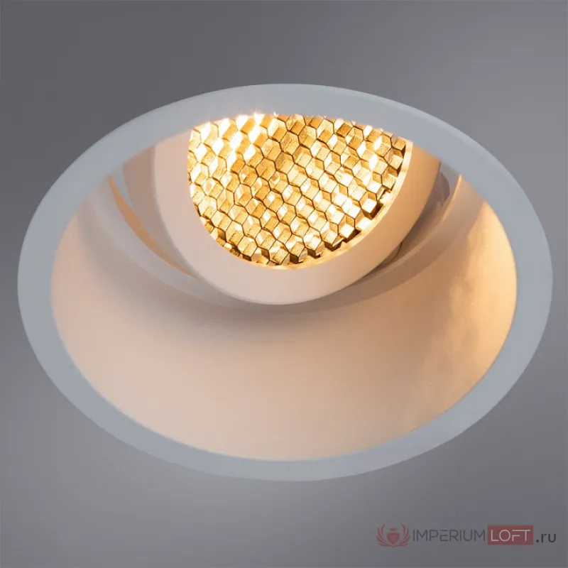 Встраиваемый светильник Arte Lamp Kang A2163PL-1WH Цвет арматуры Черно-белый от ImperiumLoft