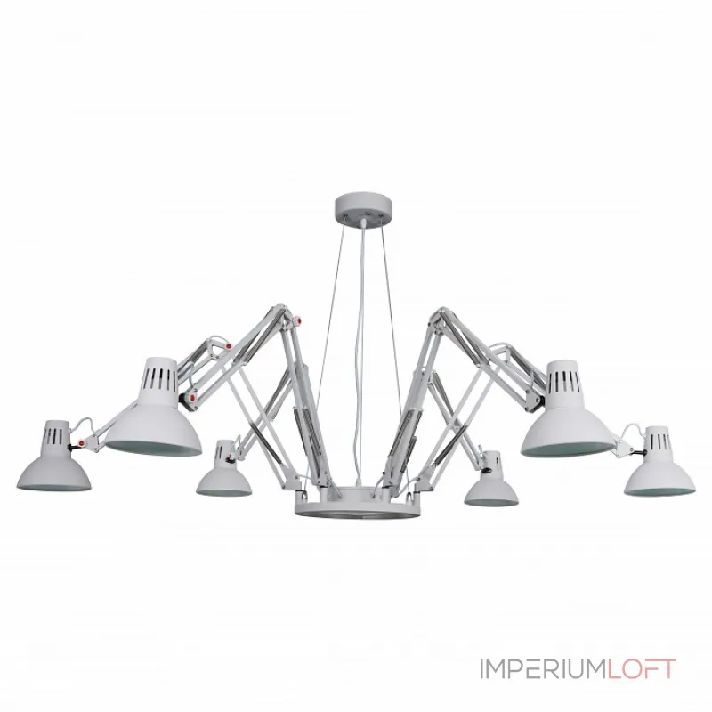 Подвесная люстра Arte Lamp Engineer A2043SP-6WH