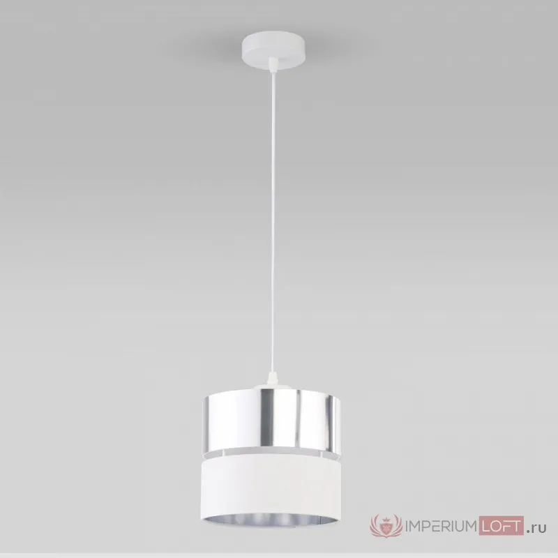 Подвесной светильник TK Lighting Hilton 4440 Hilton Silver Цвет плафонов хром Цвет арматуры белый от ImperiumLoft