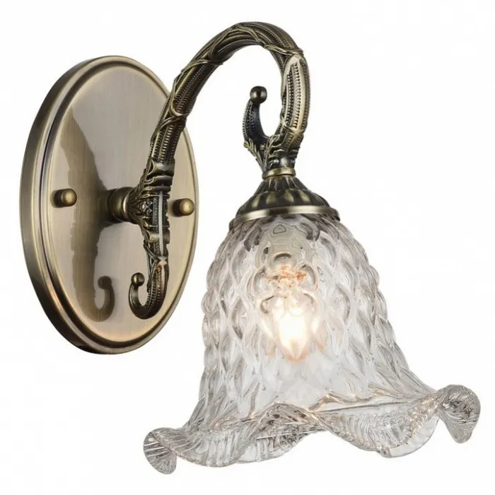 Бра Arte Lamp Nuance A3902AP-1AB Цвет арматуры бронза Цвет плафонов прозрачный от ImperiumLoft