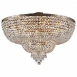 Люстра на штанге Maytoni Palace DIA890-CL-18-G Цвет арматуры золото Цвет плафонов прозрачный от ImperiumLoft