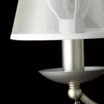 Бра MW-Light Глория 3 328020901 Цвет плафонов кремовый Цвет арматуры серебро от ImperiumLoft