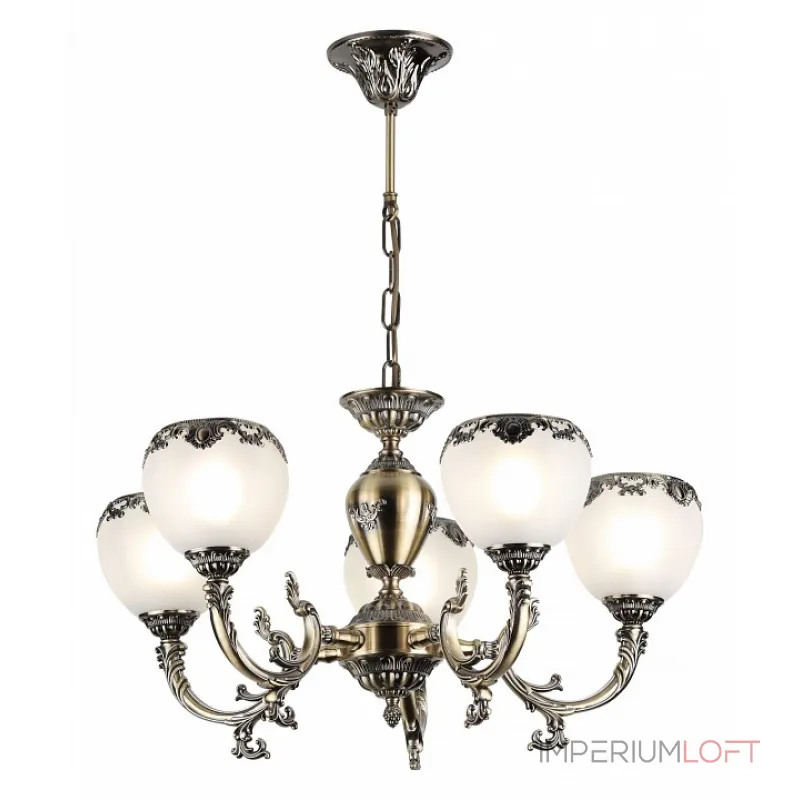 Подвесная люстра Rivoli Albertina P5 AB Б0038440 