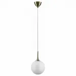 Подвесной светильник Lightstar Globo 813021 Цвет плафонов белый Цвет арматуры бронза от ImperiumLoft