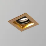 Встраиваемый светильник Favourite Retro 2791-1C Цвет арматуры латунь от ImperiumLoft