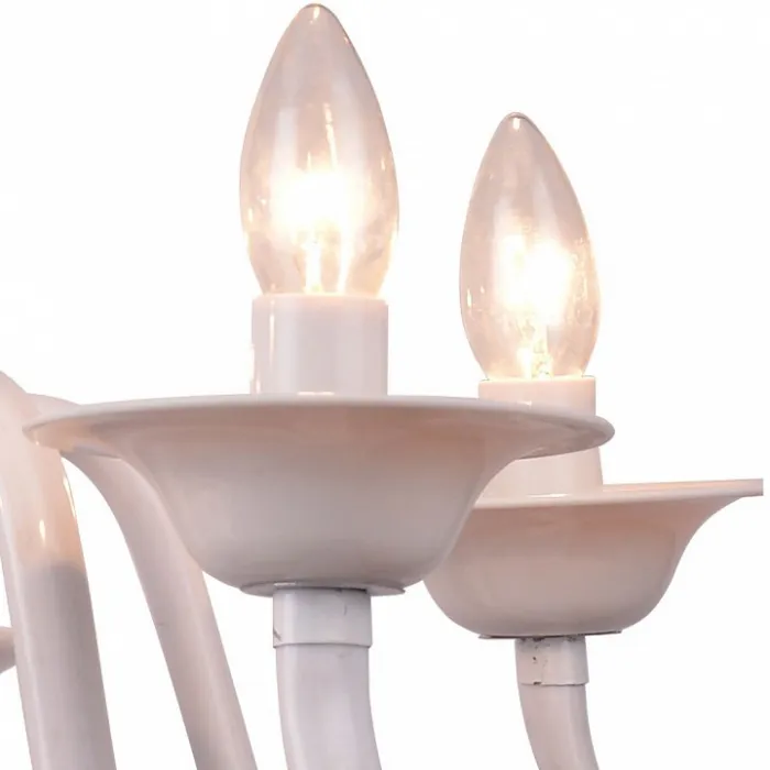 Подвесная люстра TopLight Martina TL7310D-05WH Цвет арматуры белый Цвет плафонов белый от ImperiumLoft