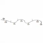 Комплект трековый Arte Lamp Rails A3058 A3058PL-6SI Цвет арматуры серебро Цвет плафонов серебро