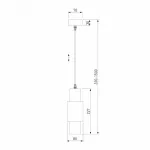 Подвесной светильник 50204/1 LED