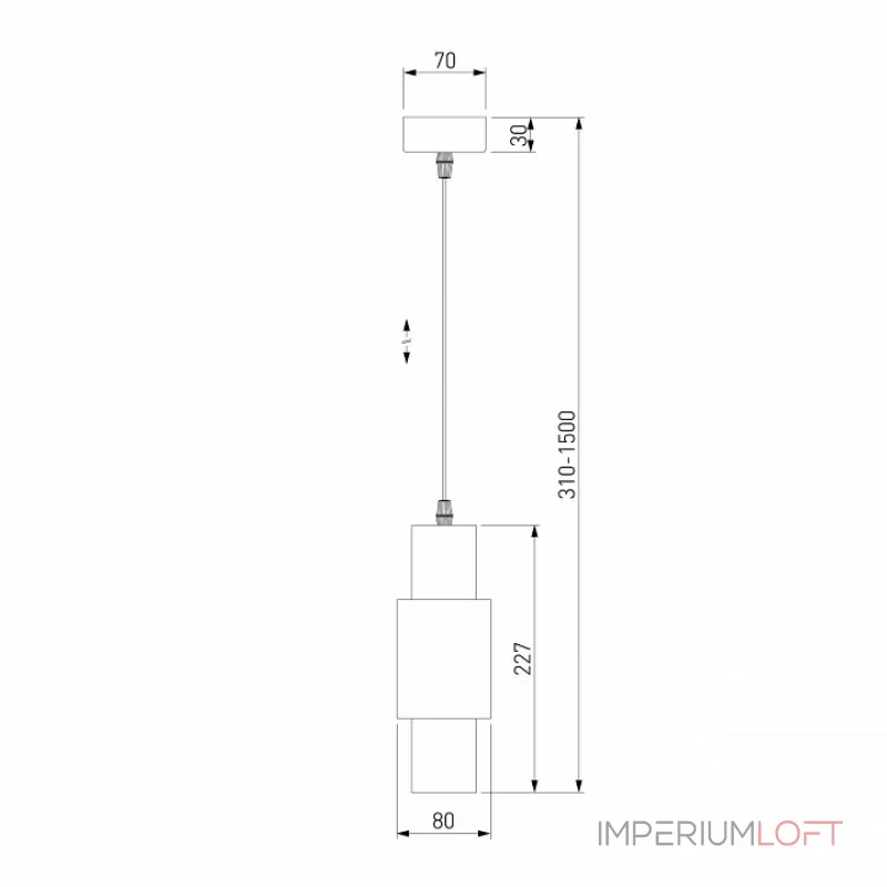 Подвесной светильник 50204/1 LED Подвесной светильник 50204/1 LED