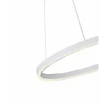 08212,01A(4000K) Подвес Тор белый d40 h150 Led 23W (4000K) 2 типа крепления от ImperiumLoft