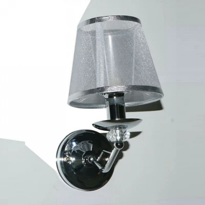 Бра Hiper Amelia H027-1 Цвет арматуры хром Цвет плафонов серебро