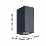 Настенный светильник Eglo Jabaga 900276
