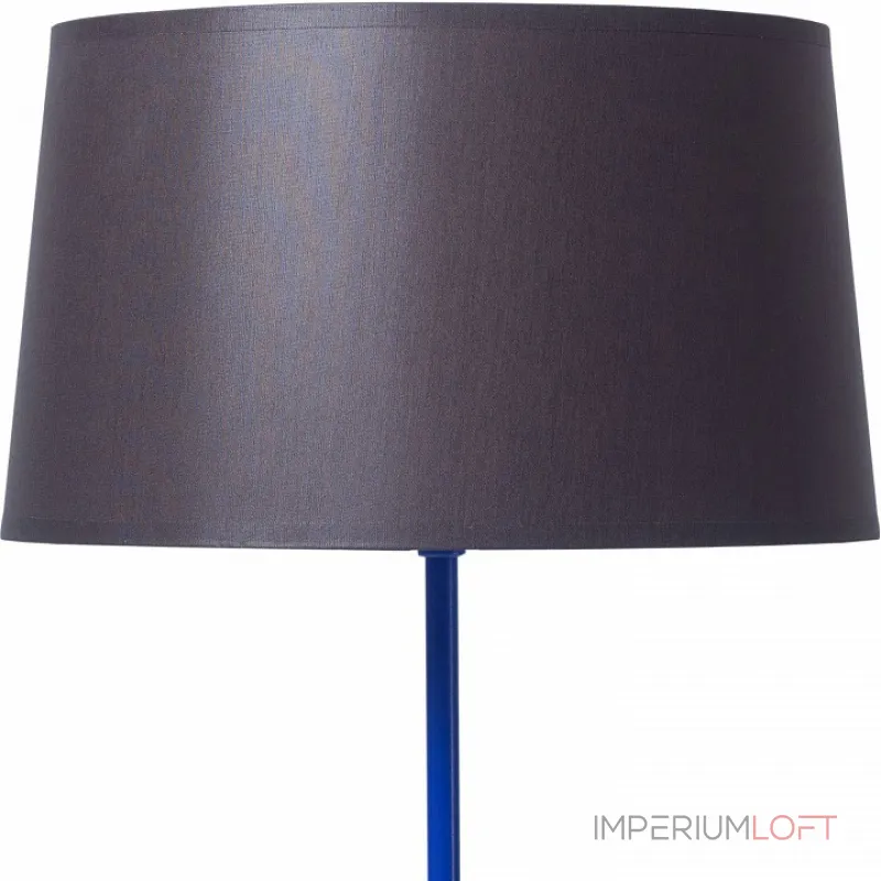 Настольная лампа декоративная TopDecor Fiora Fiora T1 19 05g Цвет плафонов коричневый Цвет арматуры синий