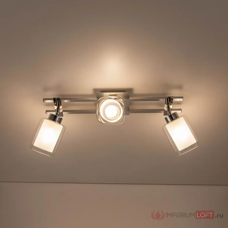 Спот Citilux Риволи CL104130 Цвет арматуры серый Цвет плафонов белый от ImperiumLoft