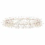 Подвесная люстра Loft it Heracleum 9022-324 Цвет арматуры золото Цвет плафонов белый от ImperiumLoft