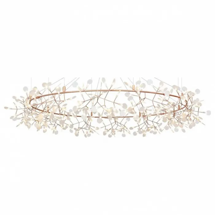 Подвесная люстра Loft it Heracleum 9022-324 Цвет арматуры золото Цвет плафонов белый от ImperiumLoft