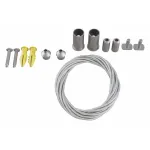 Подвес для трека Maytoni Accessories for tracks TRA004SW-21S Цвет арматуры серебро